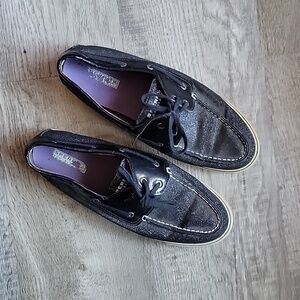 Woman size 12 Black Sparkley Sherry's